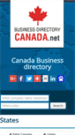 Mobile Screenshot of businessdirectorycanada.net